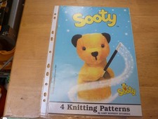 Sooty 4 Knitting Patterns by