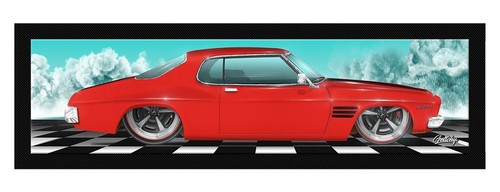 Holden red monaro gts - monaro, bar