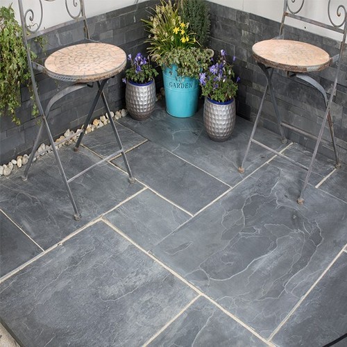 Blue black indian slate - slate, 4