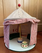 Maileg Circus Tent for Mice Clowns Toy Mouse Gift Rare Retired Used with Box