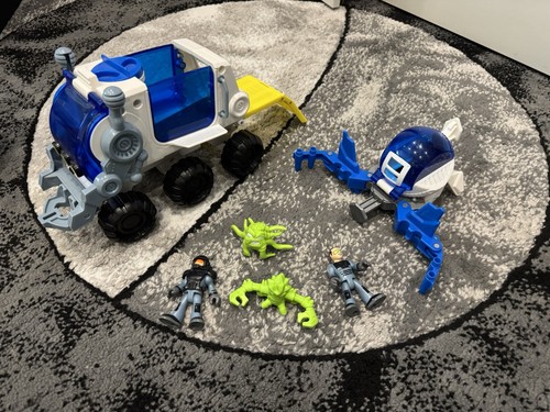 Imaginext space moon - moon, hauler