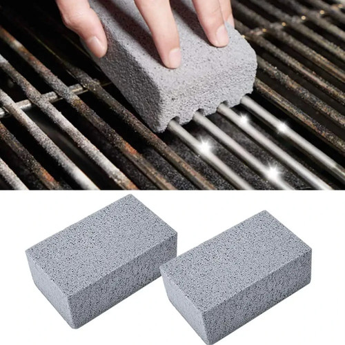 Bbq scraper cleaning stone - bbq,