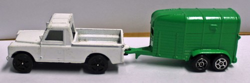 Corgi juniors land rover and - rover,