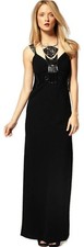 Ladies Karen Millen Black Maxi