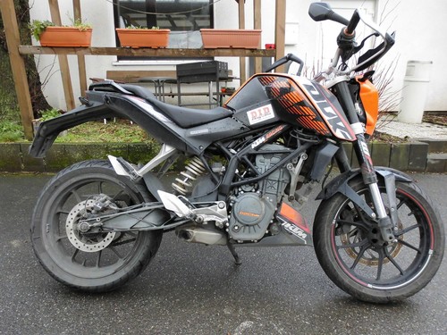 Ktm duke 125 abs - abs, parts