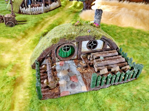 Painted hobbit woodcutter - painted,
