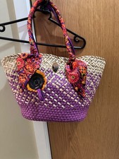 Kurt Geiger Basket Straw Bag