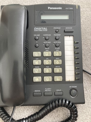 Panasonic t7665 t7665e b - kx-t7665, t7665e-b
