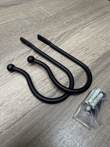 Brand new pair matt black - pair,