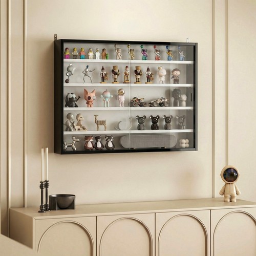Tier wall display cabinet - display, w/