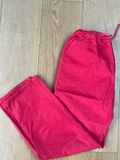 Crew Clothing Co. - Sailing / Deck Trousers - Mens Large - Pink - VGC