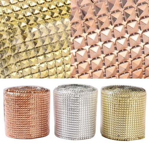 Row metallic stud diamante - 24,