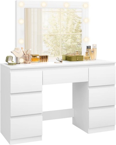 Woltu dressing table with led - dressing,