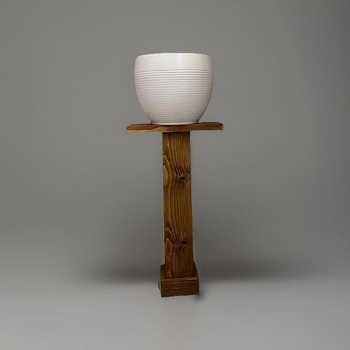Tall wooden pot stand - tall,