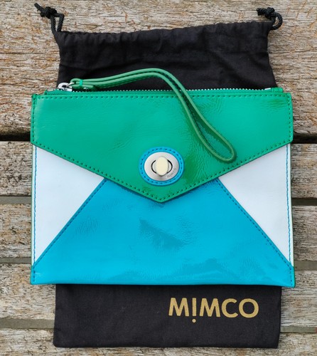 Mimco molten envelope clutch - mimco,