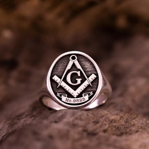 Personalized masonic signet - masonic,