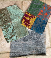 3X wool chenille mini rug