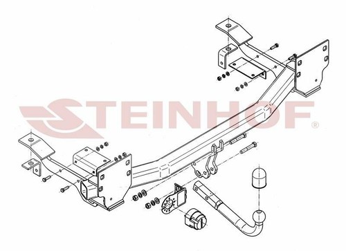 Steinhof towbar for landrover - towbar,