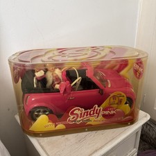 Sindy doll and a hot pink