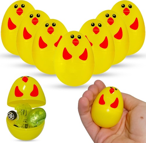 8pcs easter chick - 8pcs, fillable