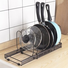 Expandable Kitchen Pan Stand