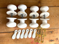 Vintage,  8 x white ceramic