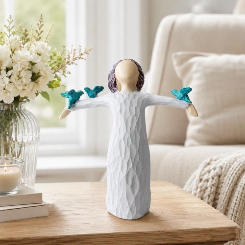 Angel ornament resin girl - angel,