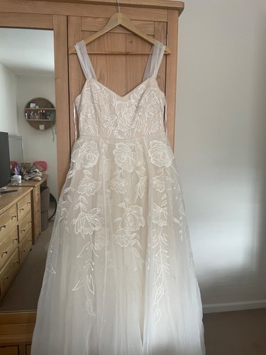 Monsoon rose organza - organza, wedding