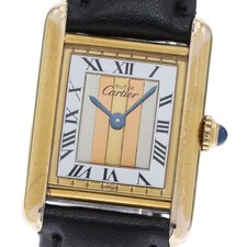CARTIER Must Tank SM Vermeil