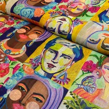 Vibrant artistic abstract