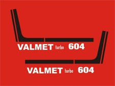 Valmet 604 Tractor Decal Set.