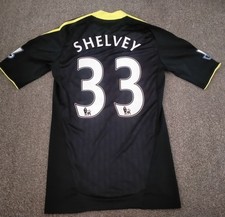 Liverpool Away  Premier League  Match  Worn Football Shirt Jonjo Shelvey