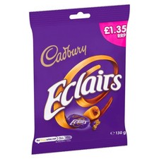 Cadbury Chocolate Eclairs Bag