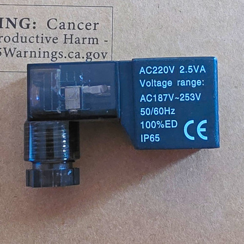 Electric solenoid valve coil - valve,