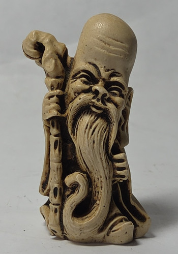 Vtg faux ivory netsuke style - vtg, faux-ivory
