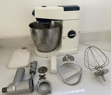 KENWOOD CHEF MODEL MAJOR A707A 8 SPEED MEAT MINCER Large Metal Bowl Attachments