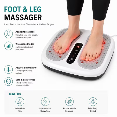 Foot leg massager - foot,