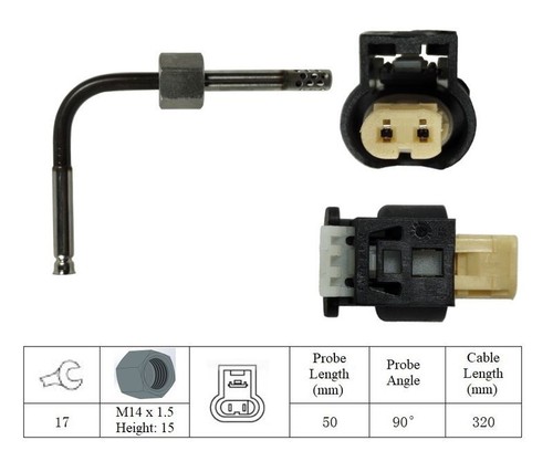 Pre dpf exhaust temperature - pre,