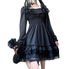 Women Retro Gothic Lolita Cute