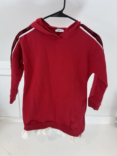 Monnalisa girls red layered - girls,