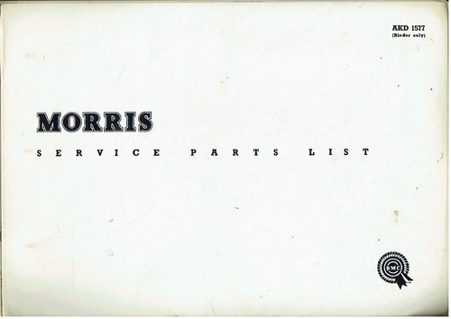 Morris minor series 1000 - morris,