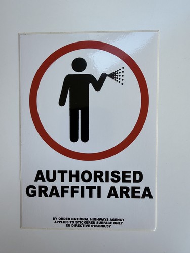 Original banksy sticker 2004 - sticker,