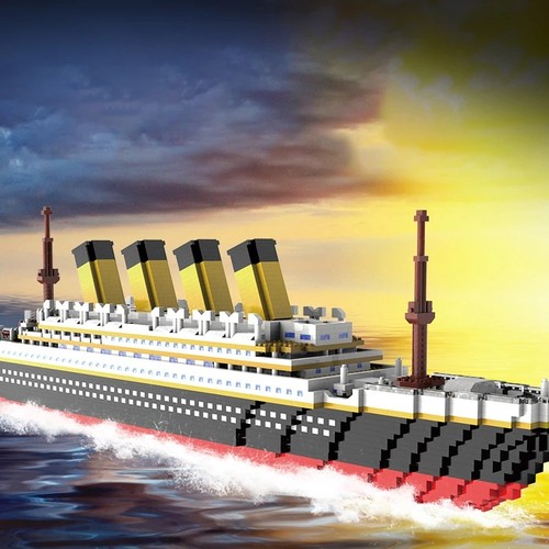 Titanic building blocks set - titanic,