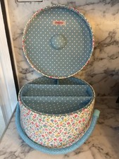 CATH KIDSTON VERY PRETTY SEWING BASKET NEW WITHOUT TAGS