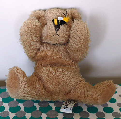 Russ buzz beige plush teddy - russ,