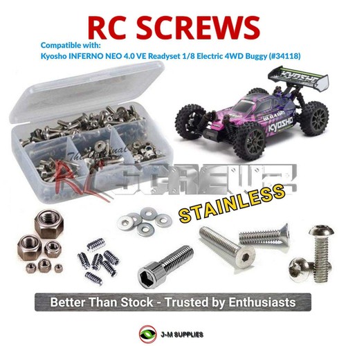 Rcscrewz stainless screw kit - rcscrewz,
