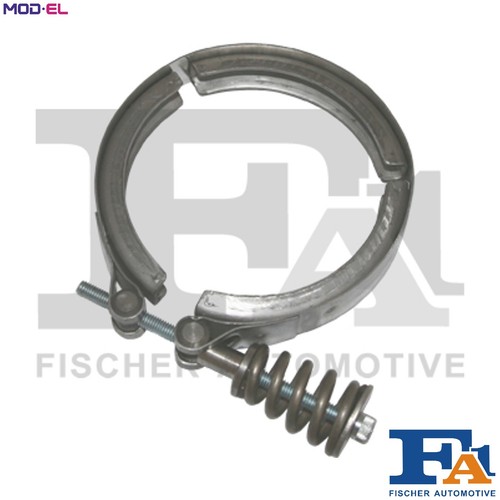 Pipe connector exhaust - pipe, system