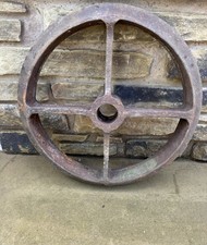 Vintage Cast Iron Wheel