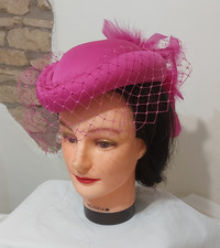 Vintage 1980's Bright Hot Pink