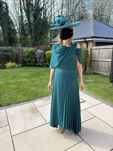Veni infantino teal dress - teal,